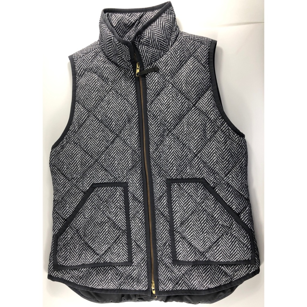 J CREW VEST,  S women gray new without tags